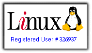 Meine Linux-Registrierungsnr.